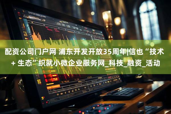 配资公司门户网 浦东开发开放35周年|信也“技术 + 生态”织就小微企业服务网_科技_融资_活动